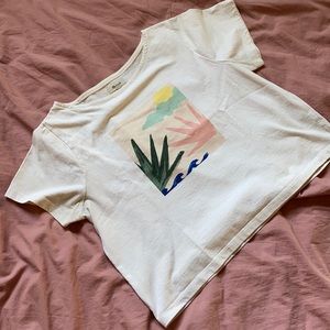 Madewell Graphic Crop T-Shirt